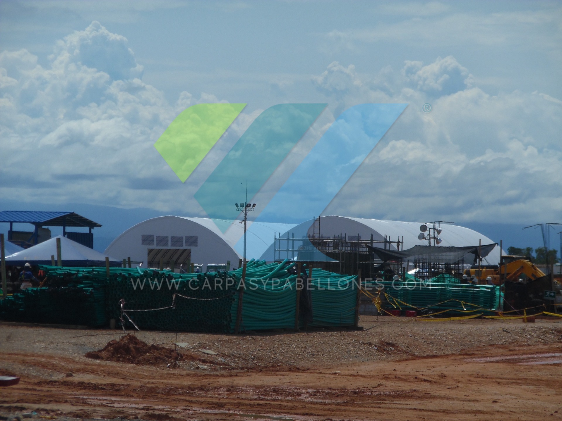 Alquiler de estructuras modulares industriales